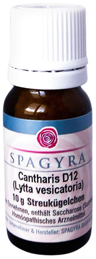 Cantharis D 12 Lytta Vesicatoria Globuli 10 G
