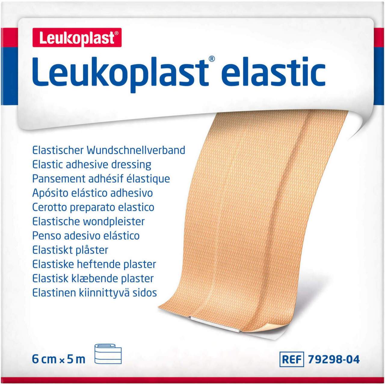 Leukoplast Elastic Pflaster 6 Cmx5 M Rolle