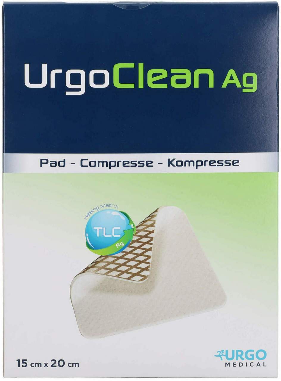 Urgoclean AG Vlieskomp.15x20 cm Steril