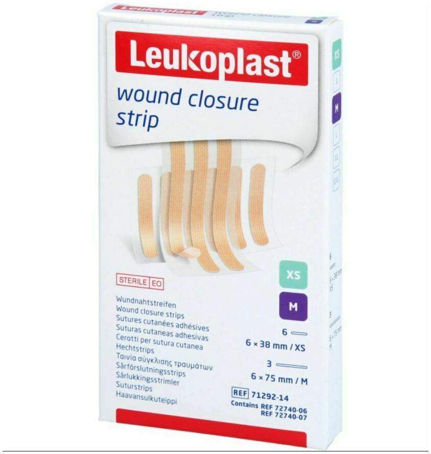 Leukoplast Wound Closure Strip Mix Beige