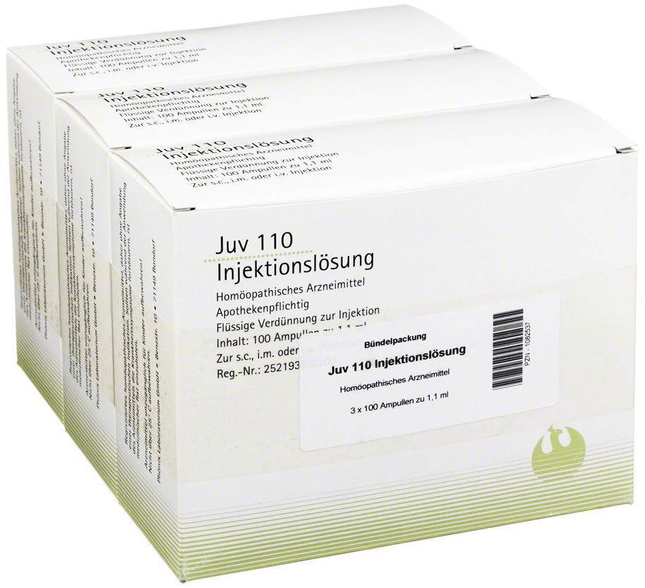 Juv 110 Injektionslösung 1,1 ml 3 X 100 Ampullen