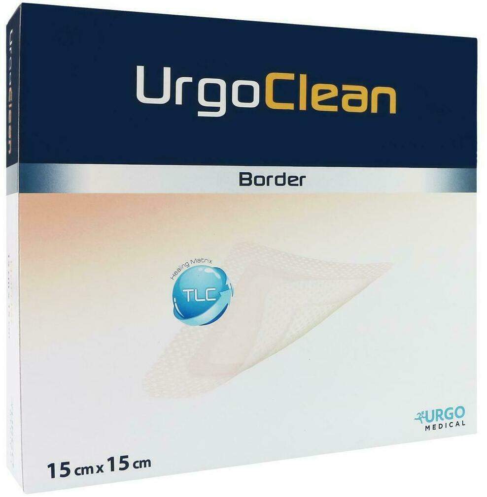 Urgoclean Border 15x15 cm Wundauflage