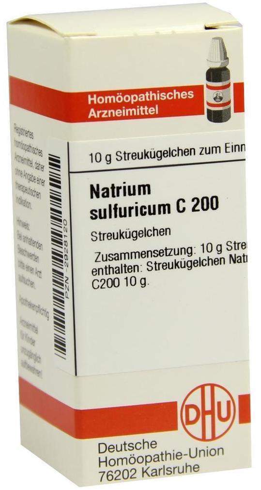 Dhu Natrium Sulfuricum C200 Globuli