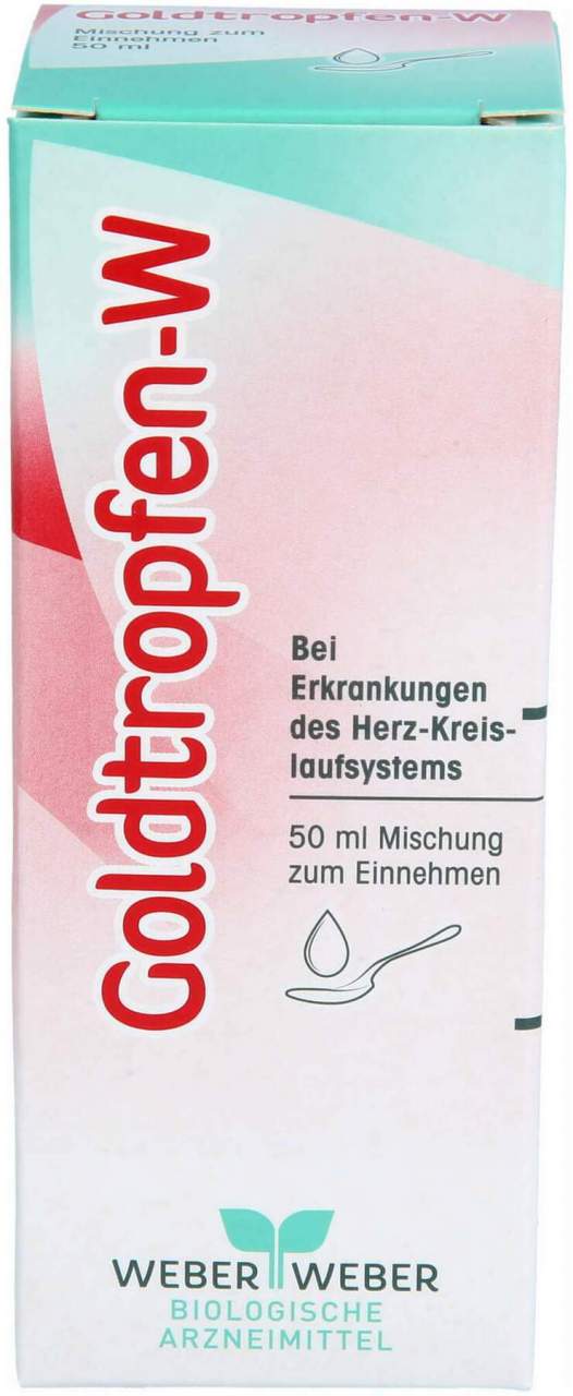 Goldtropfen W - Erkrankungen des Herz-Kreislaufsystems
