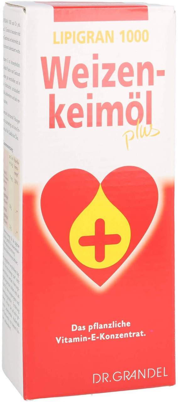 LIPIGRAN 1000 Weizenkeimöl plus Dr. Grandel