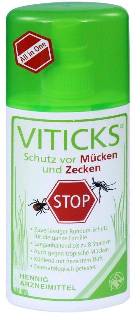 Viticks Schutz Vor Mücken und Zecken 100 ml Sprühflasche
