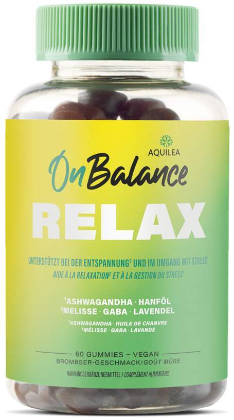 Aquilea Onbalance Relax Gummies 60 Stück