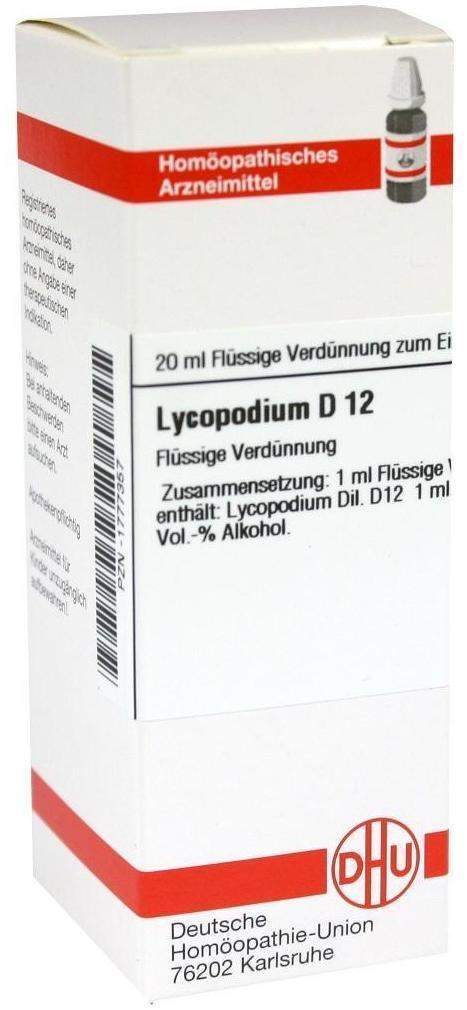 Dhu Lycopodium D12 20 ml Dilution