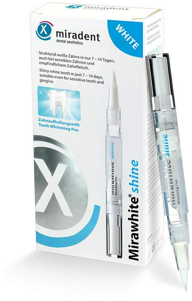 Miradent Mirawhite Shine 1,8 ml Gel Zahnbleaching - Stift