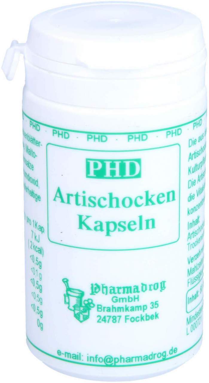 Artischocken Blattpulver 60 Kapseln