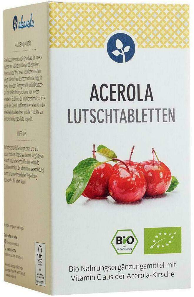 Acerola 17% Vitamin C Bio Lutschtabletten 180 Stüc