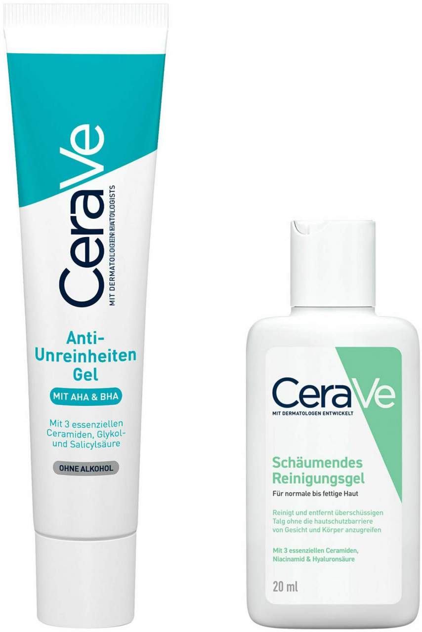 Cerave Anti-Unreinheiten Gel 40 ml + gratis schäumendes Reinigungsgel 20 ml