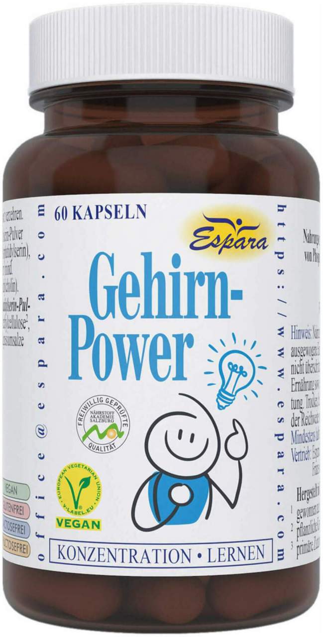 Gehirn Power 60 Kapseln