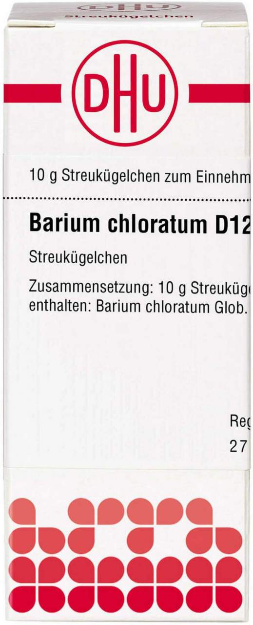 Dhu Barium Chloratum D12 Globuli 10 G