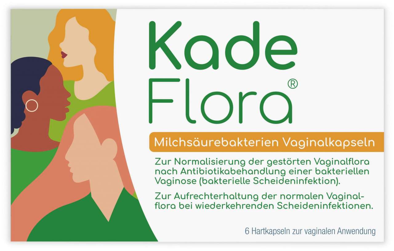 Kadeflora Milchsäurebakterien Vaginalkapseln 6 Stück