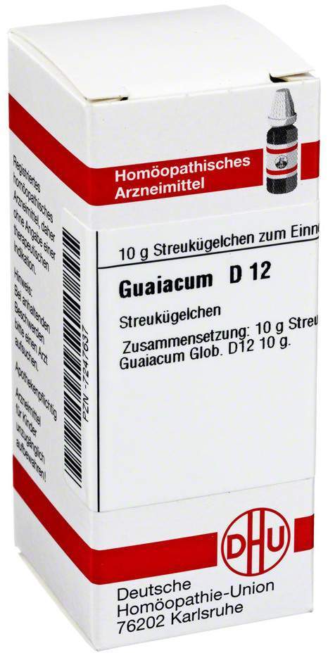Dhu Guaiacum D12 Globuli