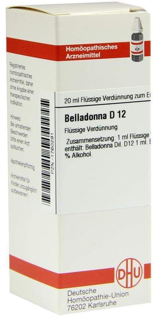 Dhu Belladonna D12 20 ml Dilution