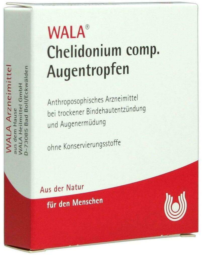 Wala Chelidonium Comp. 5 X 0,5 ml Augentropfen