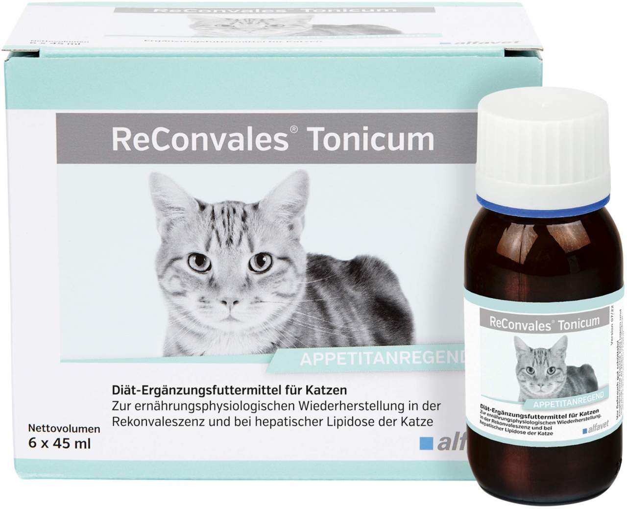 Reconvales Tonicum für Katzen 6 X 45 ml Tonikum