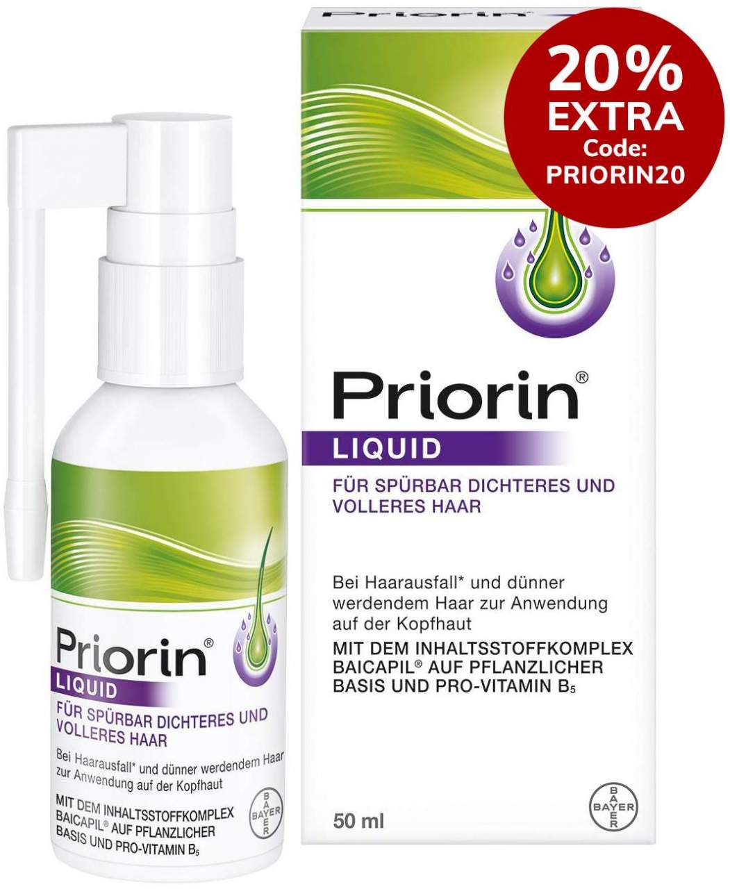 Priorin Liquid Pumplösung 50 ml