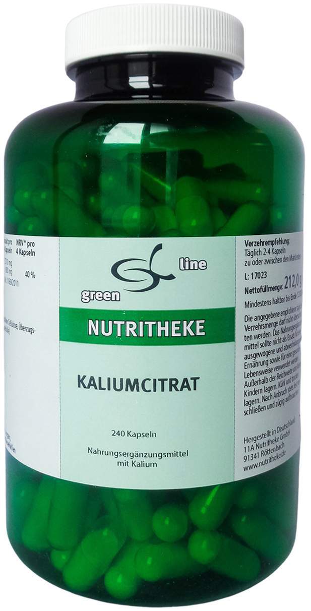 Kalium Citrat 240 Kapseln