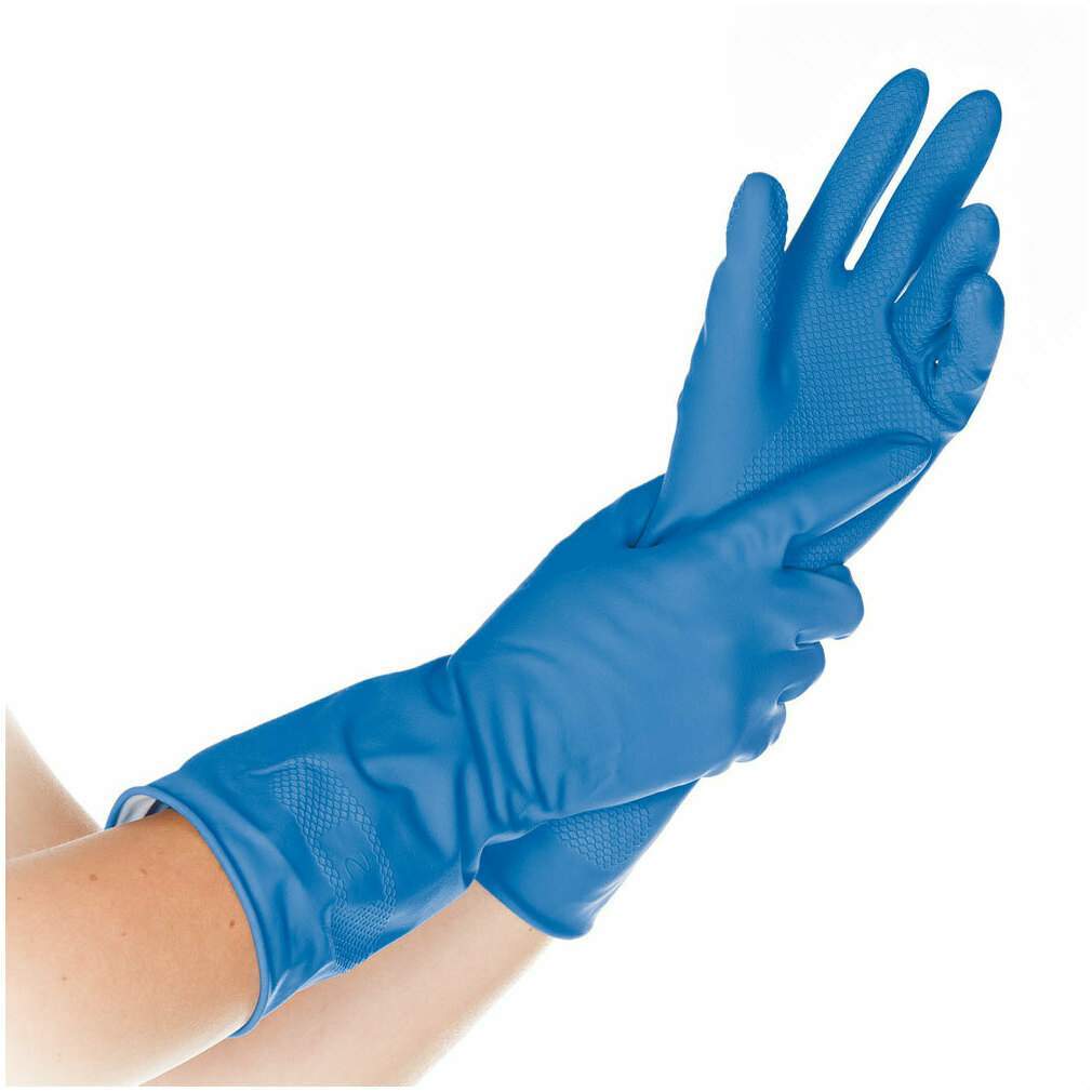 Universal-Handschuhe Bettina Soft XL blau Latex 1 Paar