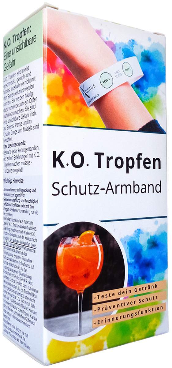 Xantus K.O.Tropfen Schutz Armband 4 Stk