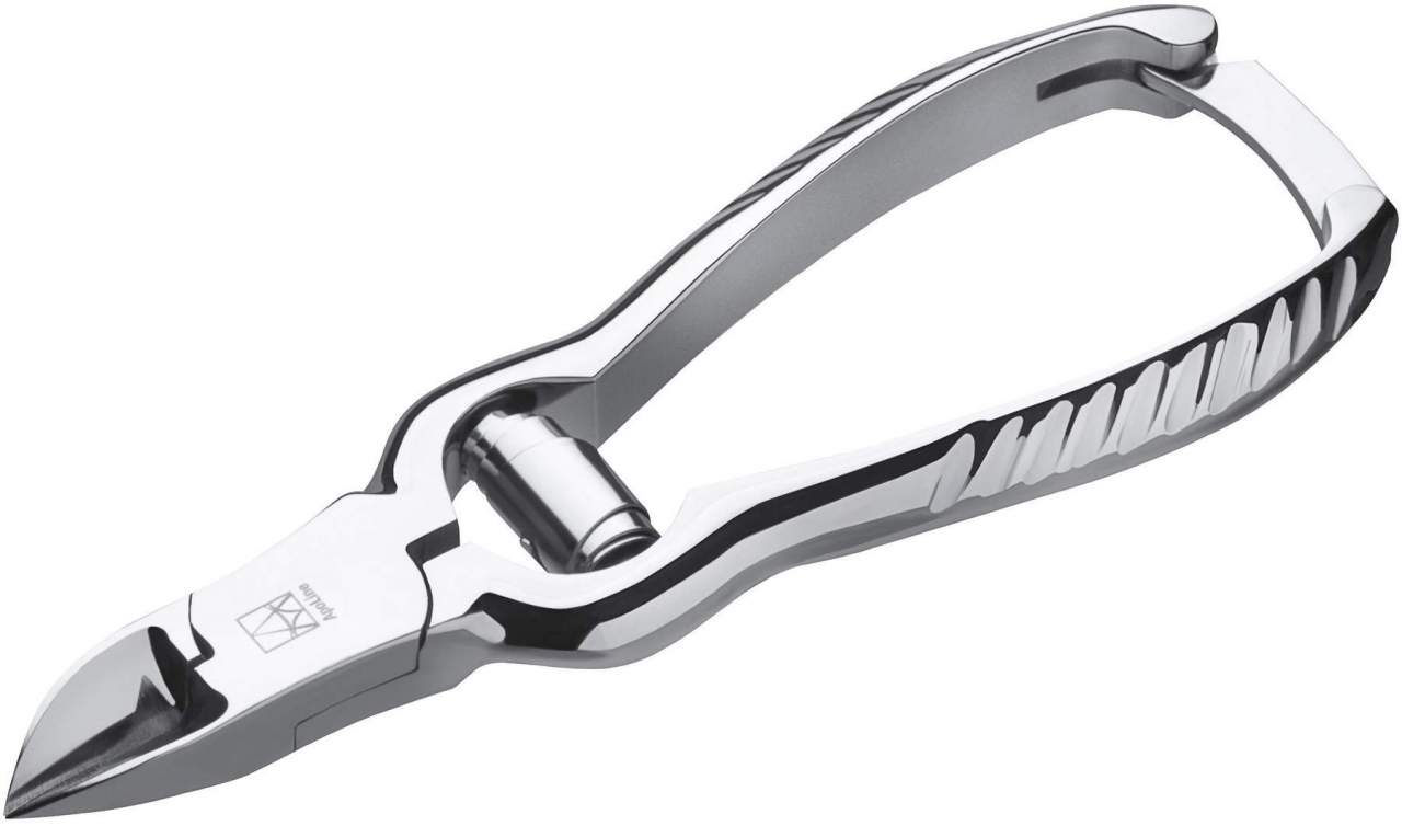 Apoline Nagelzange 13,5 cm Pufferfeder Verchromt