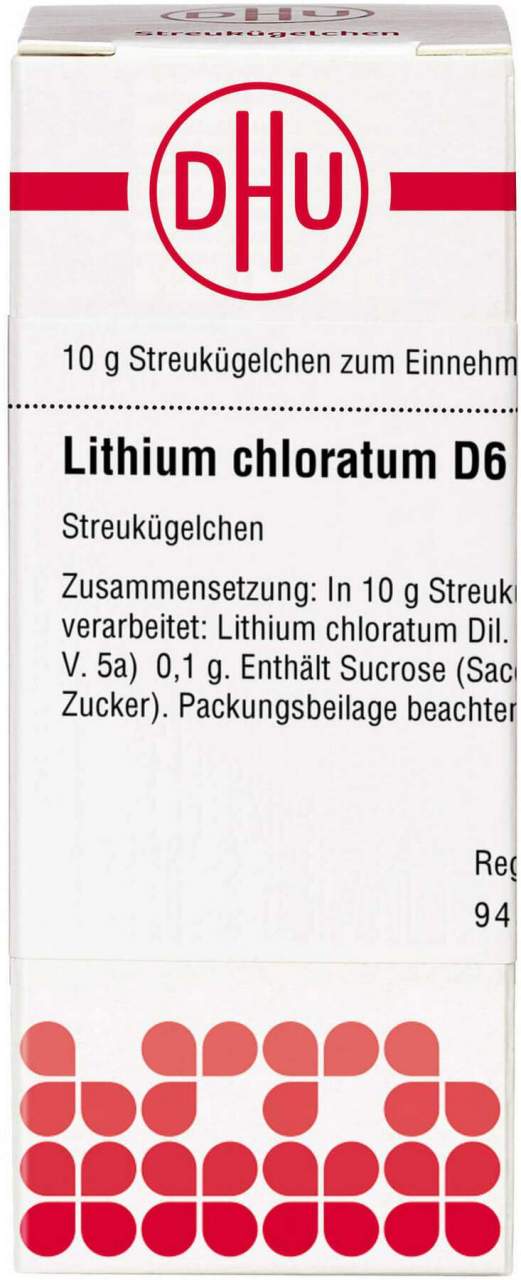 Dhu Lithium Chloratum D6 Globuli