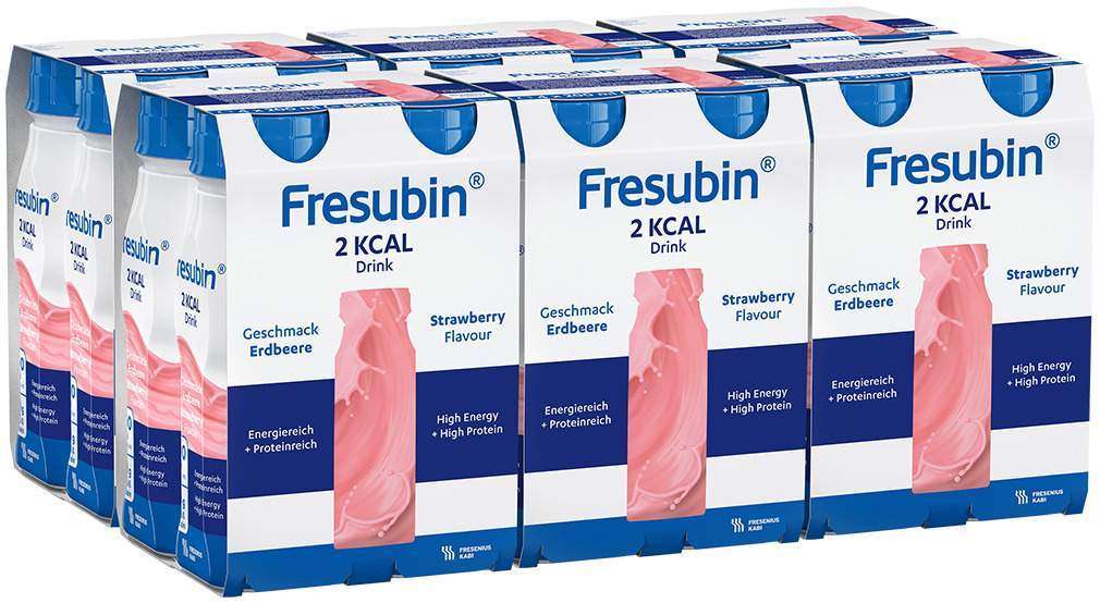 Fresubin 2 kcal Drink Erdbeere 6 x 4 x 200 ml