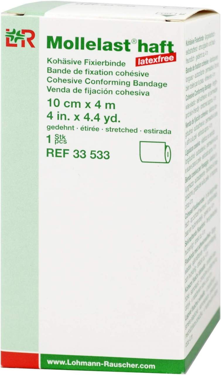 Mollelast Haft Latexfrei 10cmx4m Gedehnt