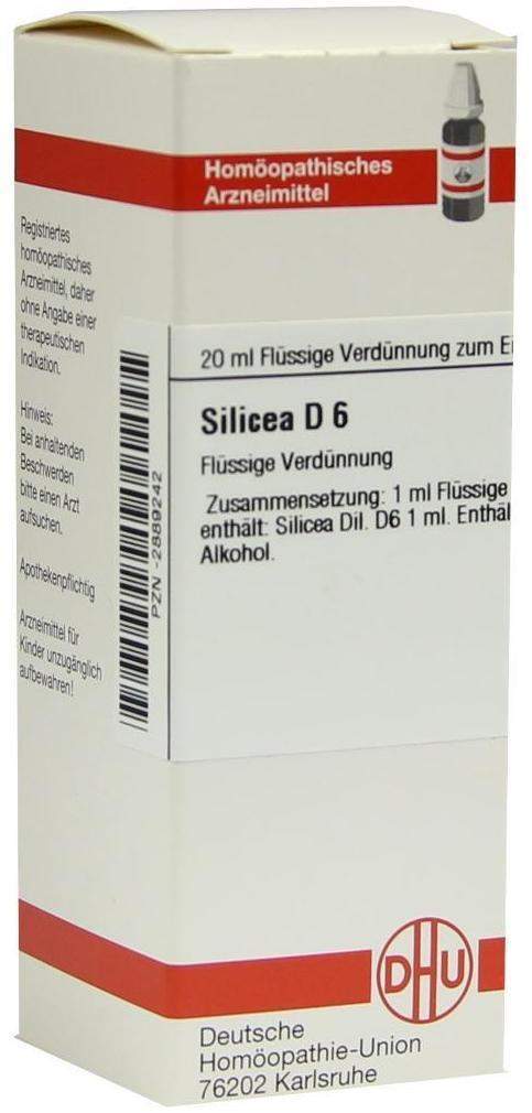 Dhu Silicea D6 20 ml Dilution