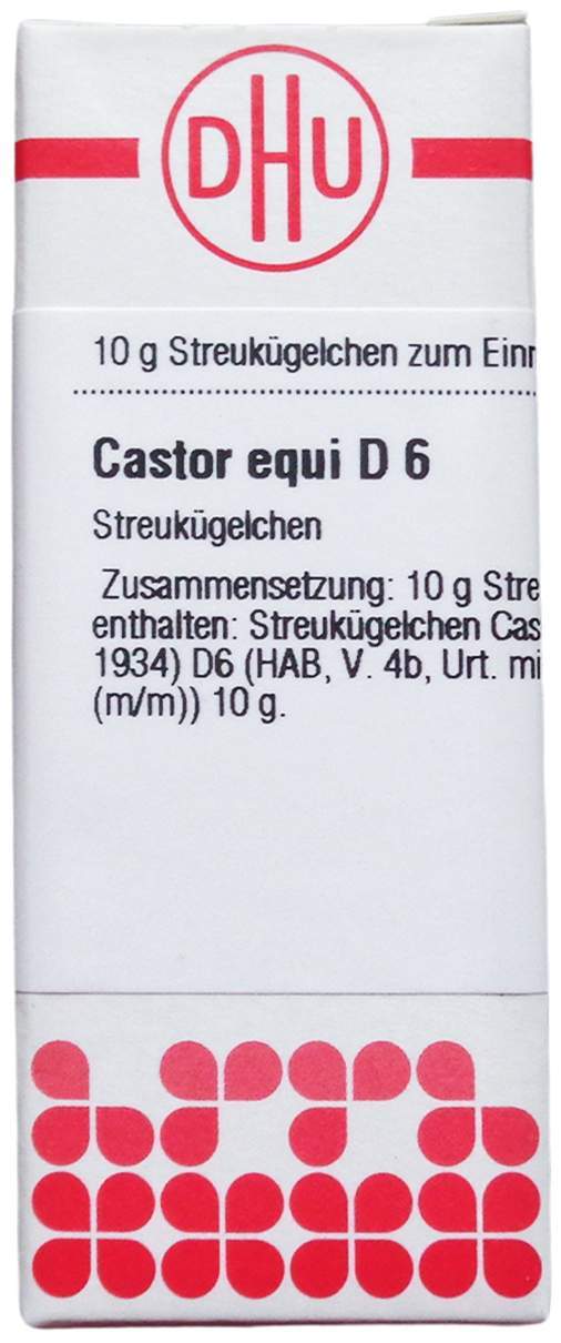 Dhu Castor Equi D6 Globuli 10 G