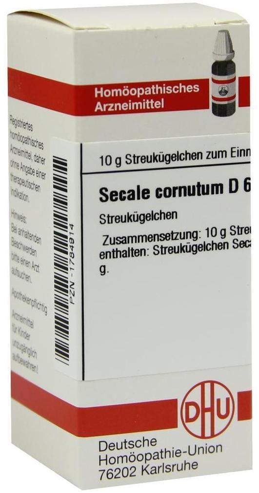 Dhu Secale Cornutum D6 10 G Globuli