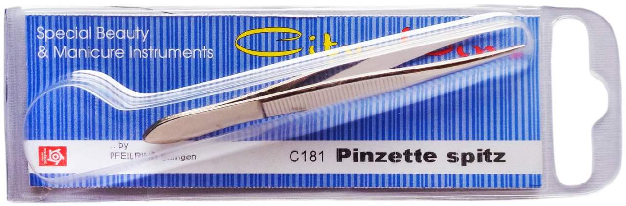 Pinzette Spitz 1 Stück - Zur Haarentfernung