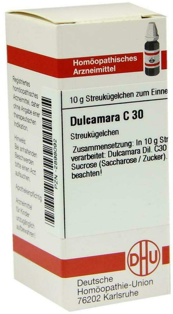 Dhu Dulcamara C30 10 G Globuli