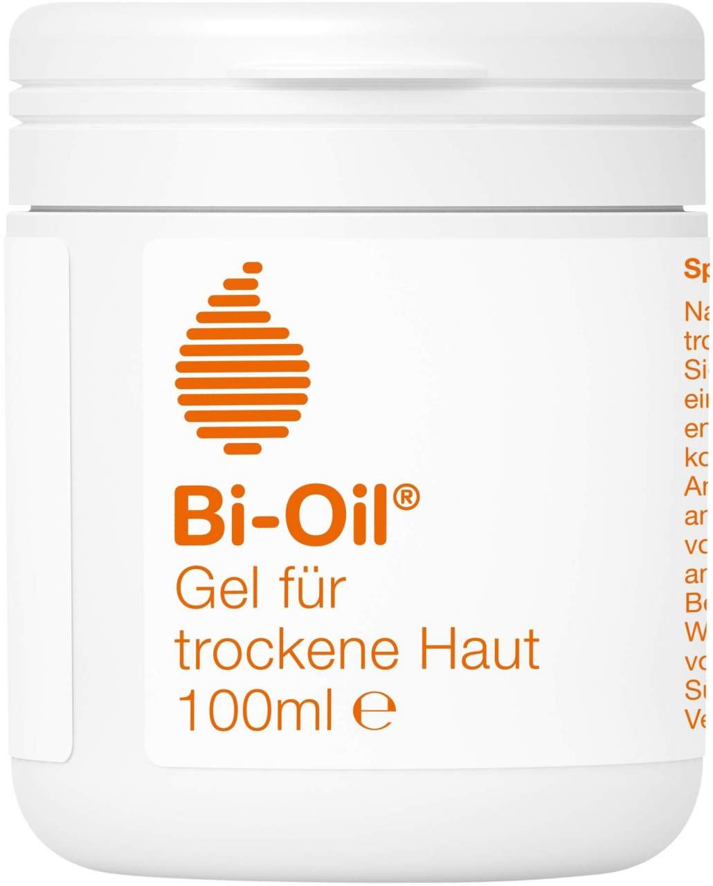 Bi - Oil Gel Für Trockene Haut 100 ml