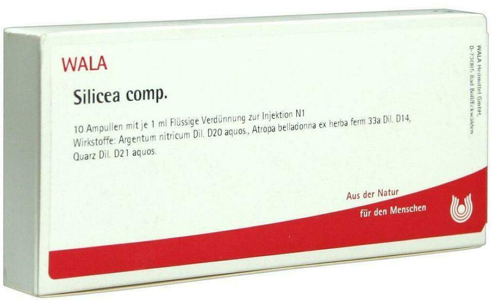 Wala Silicea Comp. 10 X 1 ml Ampullen