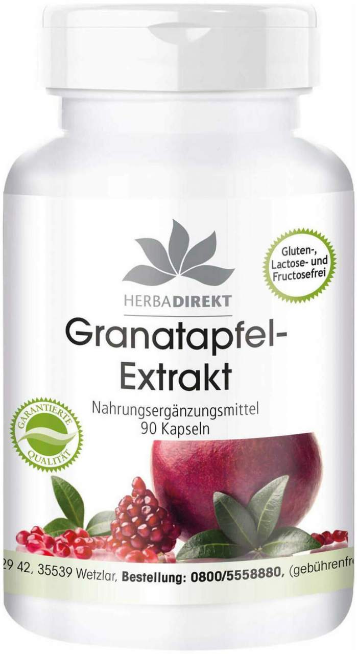 Granatapfel Extrakt 90 Kapseln