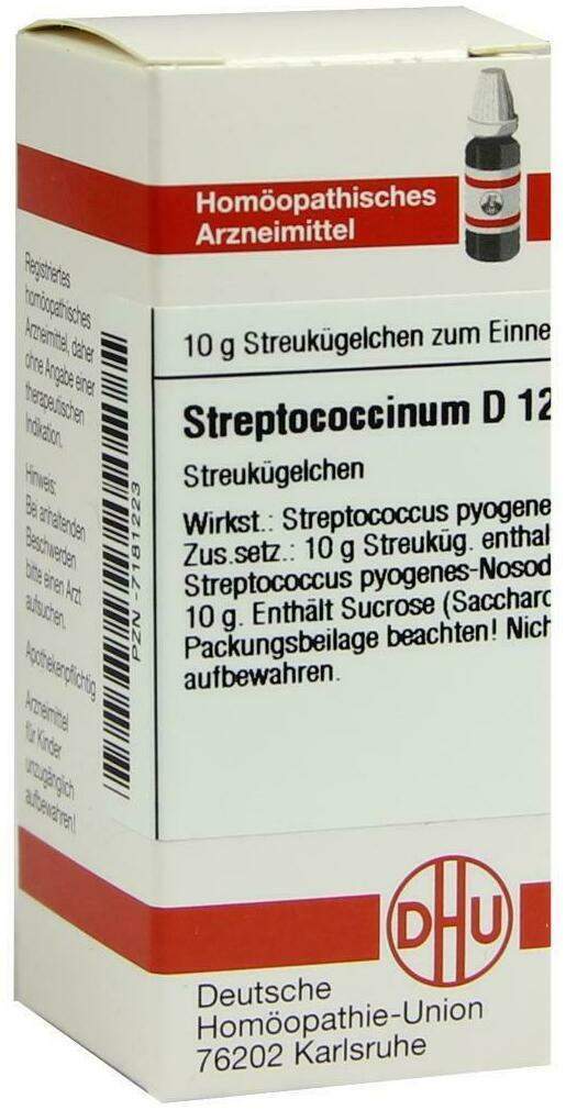 Dhu Streptococcinum D12 10 G Globuli