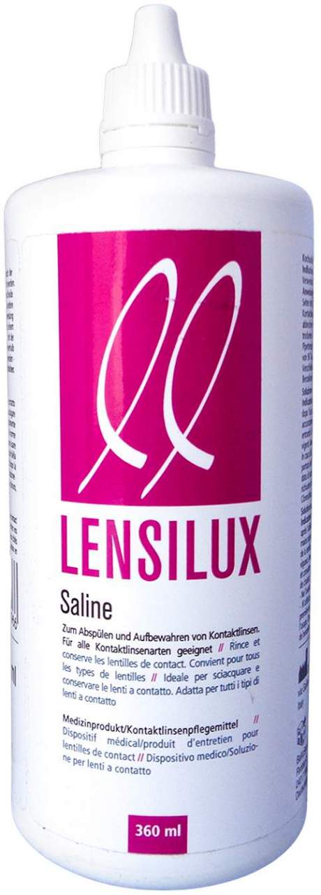 Lensilux Saline Kochsalzlösung