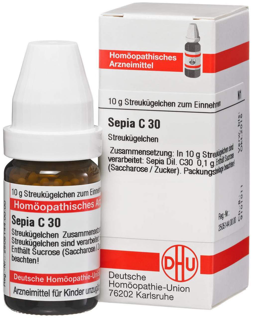 Dhu Sepia C30 10g Globuli