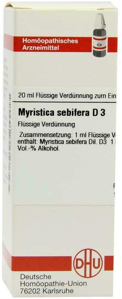 Dhu Myristica Sebifera D3 Dilution