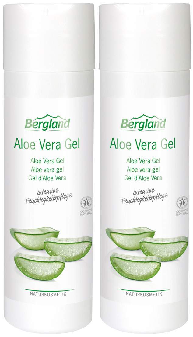 Bergland Aloe Vera Gel Set 2 x 200 ml
