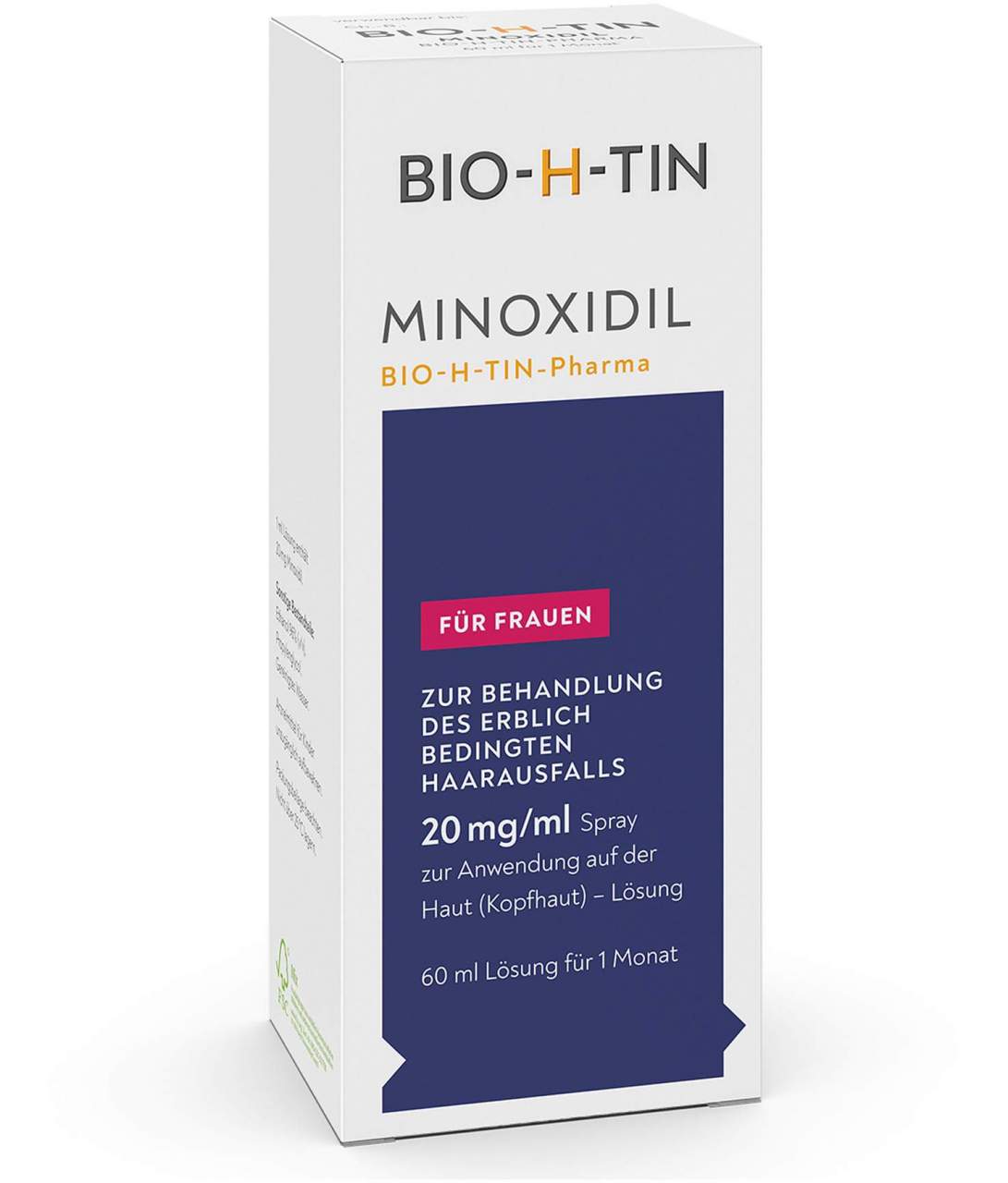 Minoxidil Bio-H-Tin Pharma 20 mg Pro ml Für Frauen 60ml