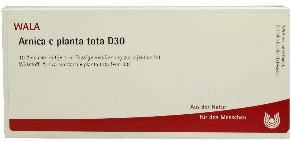 Wala Arnica E Planta Tota D30 10 X 1 ml Ampullen