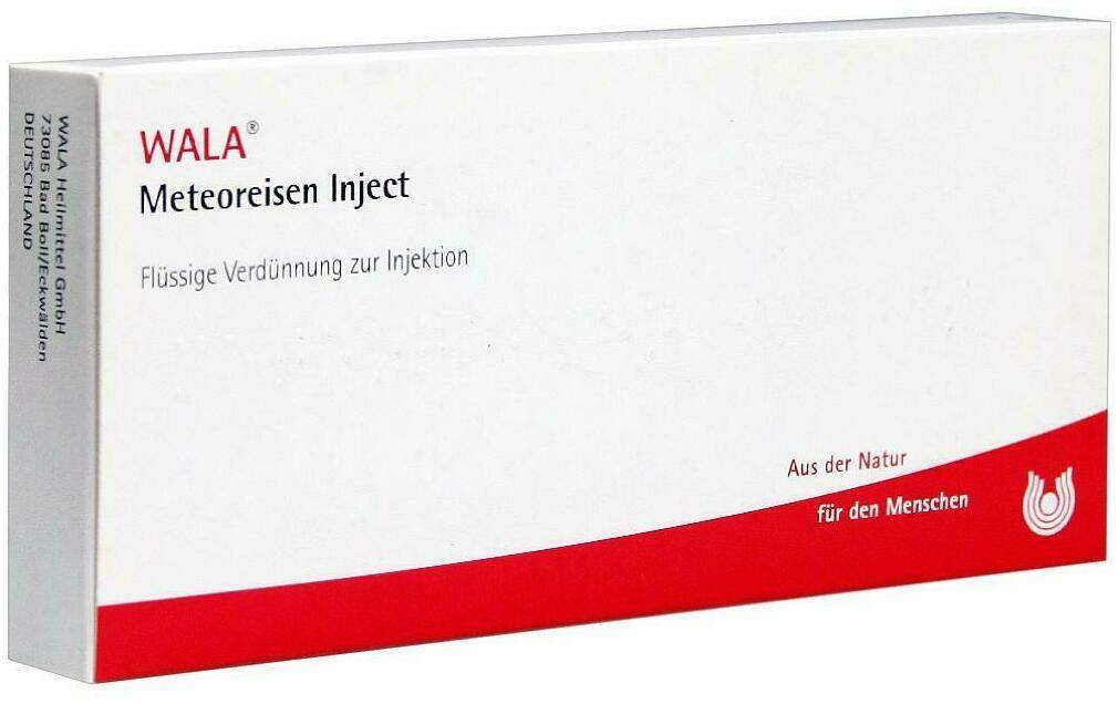 Wala Meteoreisen Inject 10 X 1 ml Ampullen