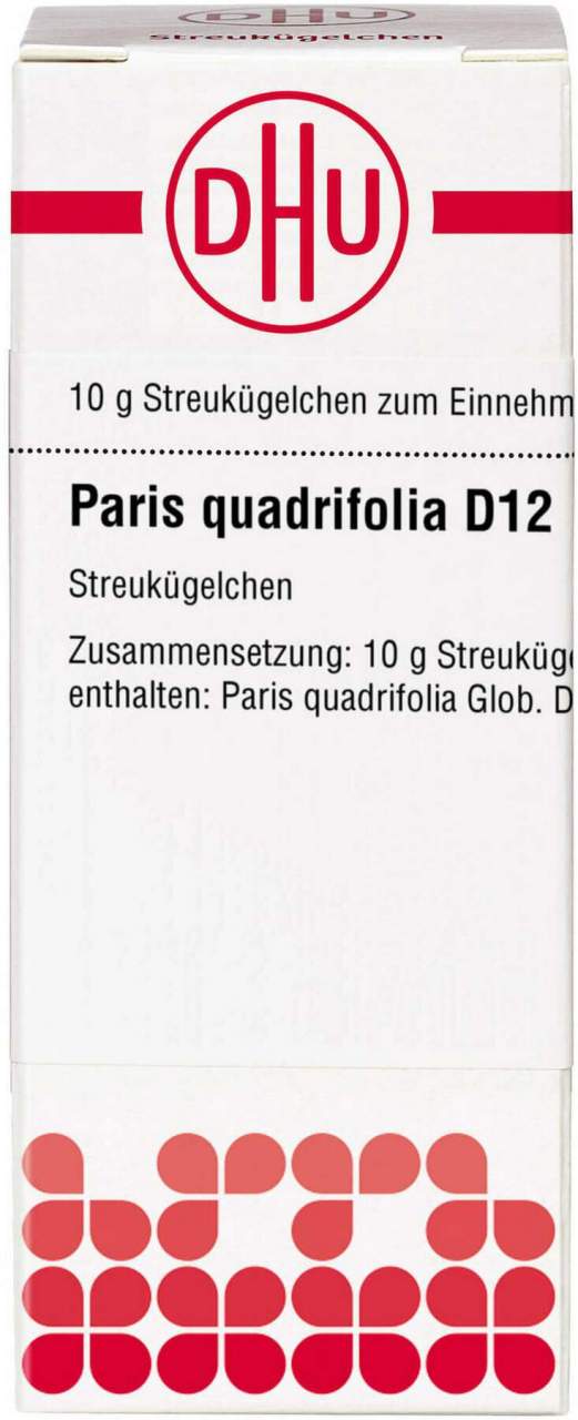 Dhu Paris Quadrifolia D12 Globuli 10 G