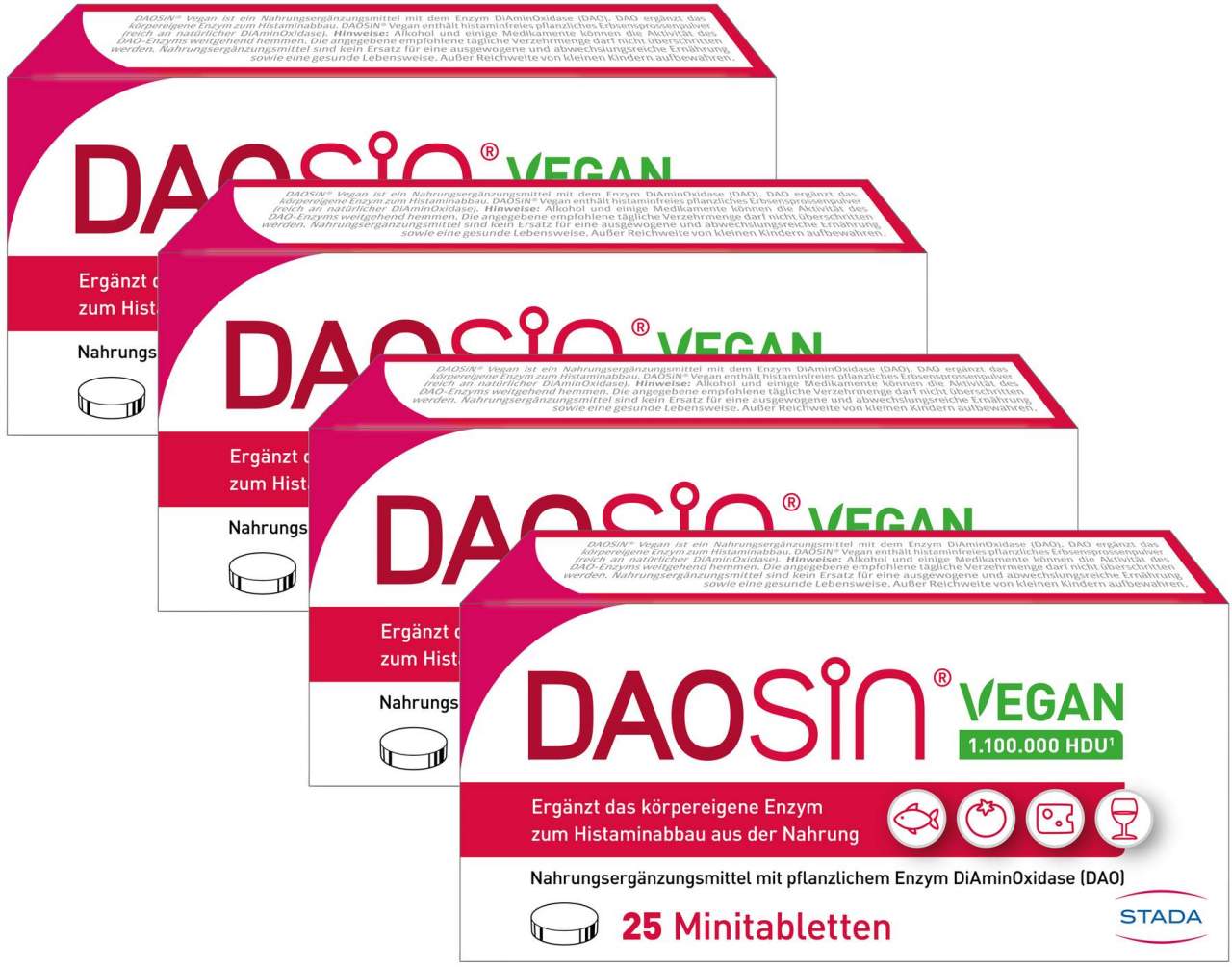 Daosin vegan 4 x 25 Tabletten