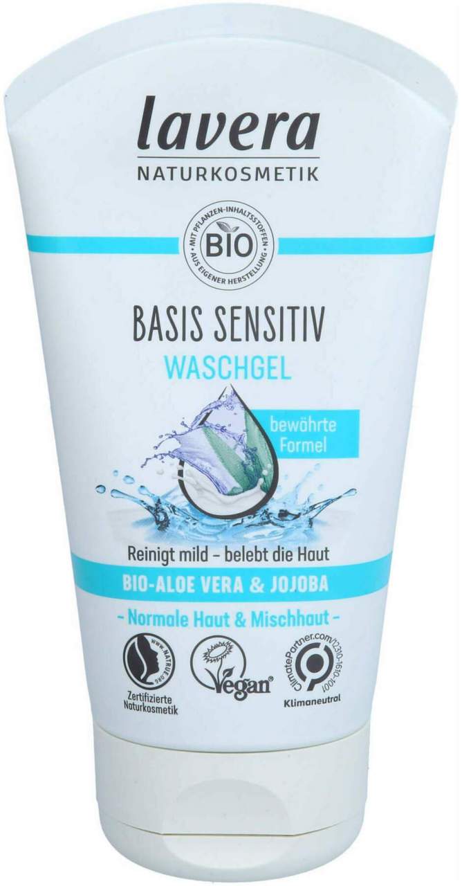 Lavera Basis Sensitiv Waschgel 125 ml